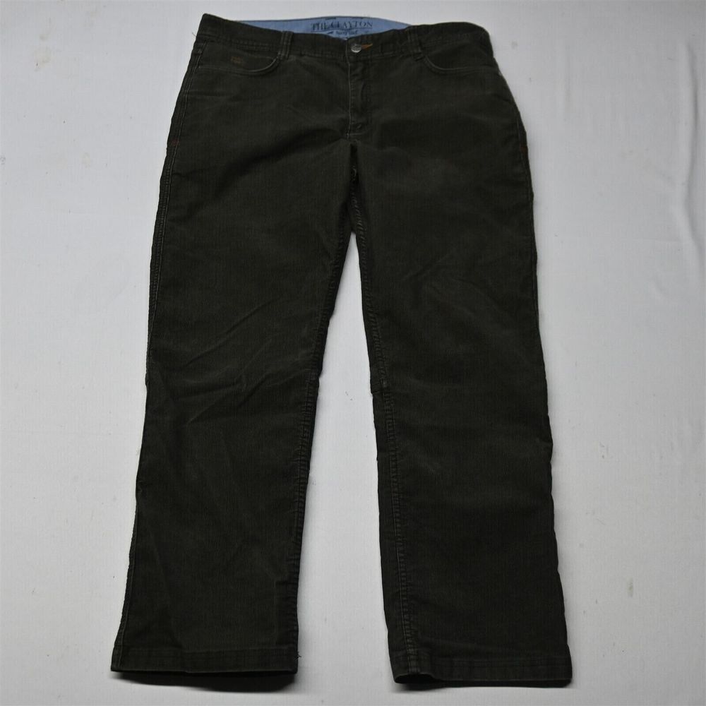 Horny Toad 38x30 Brown Corduroy‎ Clayton Straight Mens Cords Pants